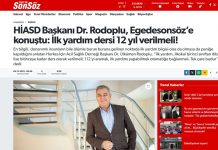 İlk yardım dersi 12 yıl verilmeli!